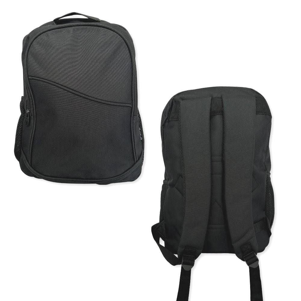 Mochila Reforçada Alça Acolchoada e Ajustável Impermeável e Resistente com Bolsos para Notebook e Acessórios