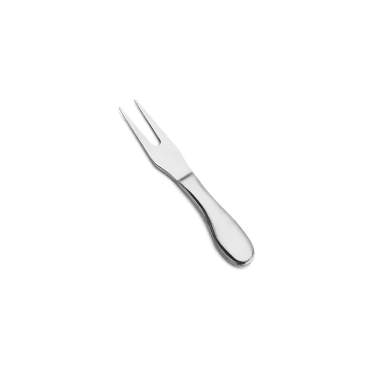 Garfo para Queijo Petiscos Mesa Frios Aço Inox Prata