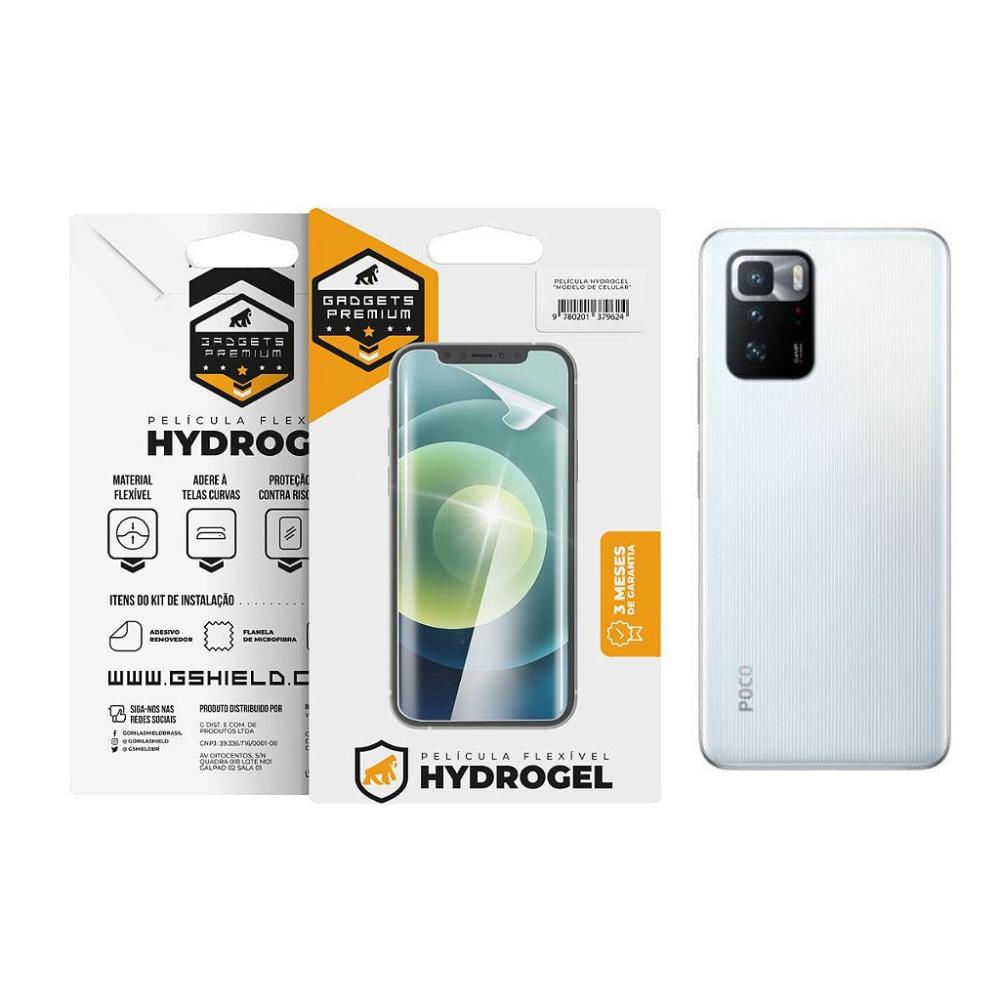 Película para Xiaomi Poco X4 GT - Traseira Hydrogel HD- Gshield