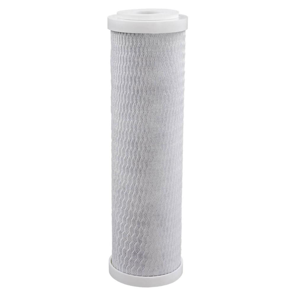 Refil Filtros Acqua 230 BR/TR POU Carbon Block 9.3/4' Carvão Ativado Acquabios