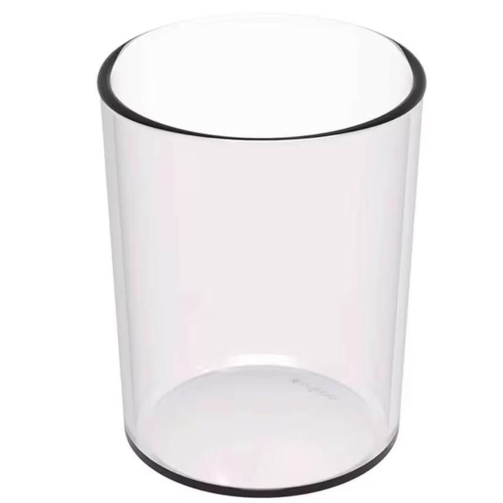 48 Copos Crippa 400ml Transparente Plástico Suco Água Escolas Restaurantes
