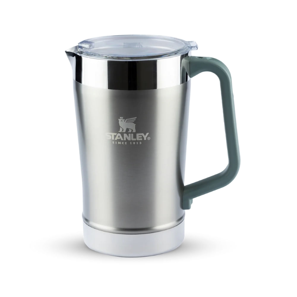 JARRA STANLEY TÉRMICA PITCHER EM AÇO INOX 1,9 LITROS STAINLESS STEEL 08430-00