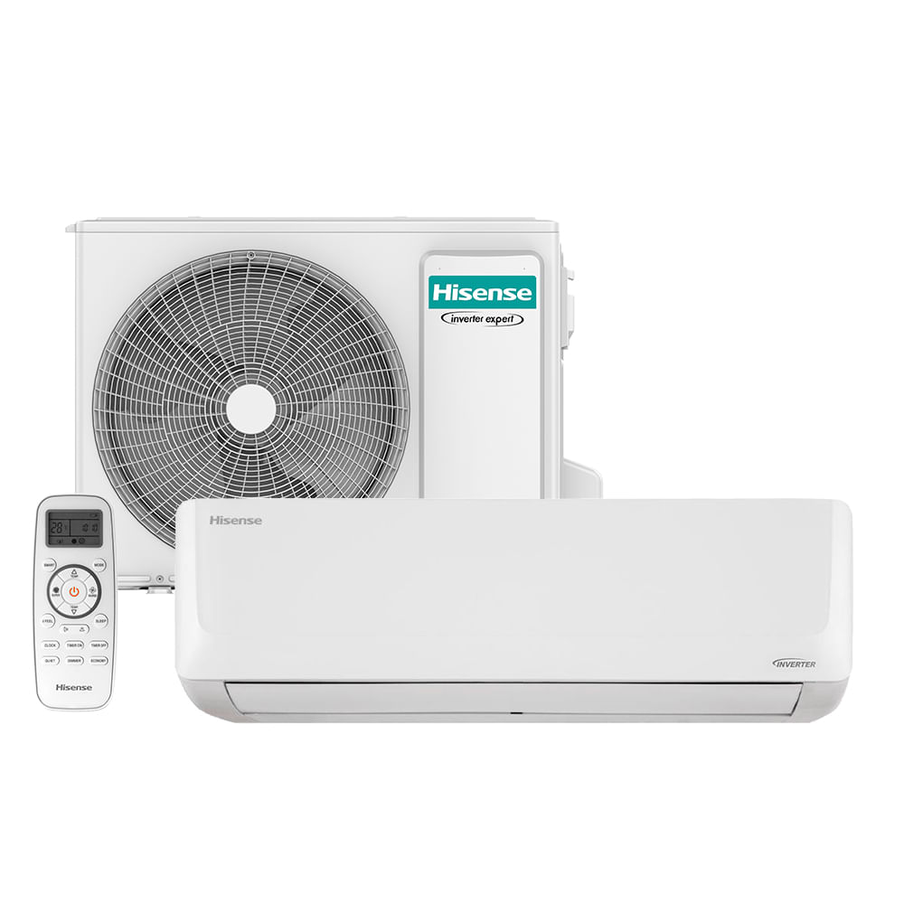Ar Condicionado Split Hi Wall Inverter Hisense Wi-Fi 12000 BTU/h Quente e Frio AS-12UW2RLD00C – 220 Volts