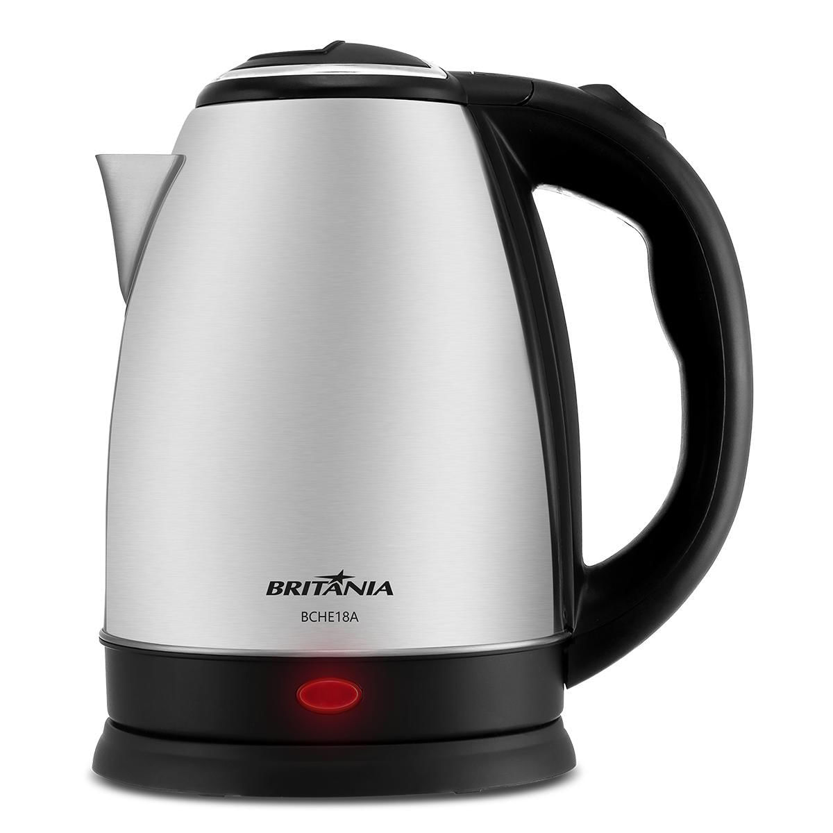 Chaleira Elétrica Britânia 1,8L Inox BCHE18A