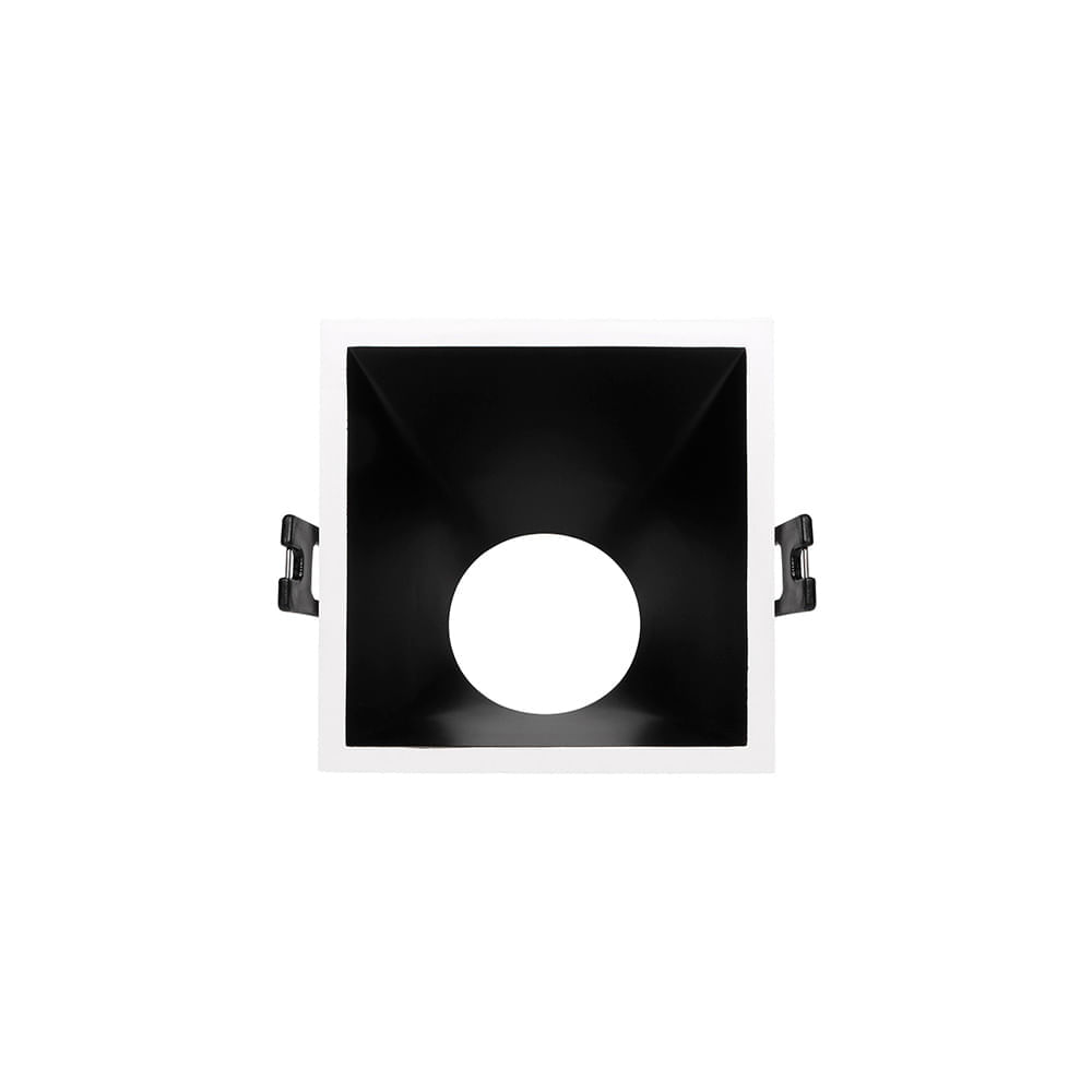 Spot de Embutir Angular Taschibra Piazza MR16 GU10 Quadrado Bivolt