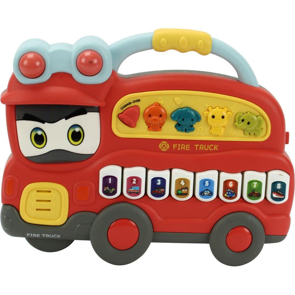 Teclado Musical Bombeiro - BBR Toys