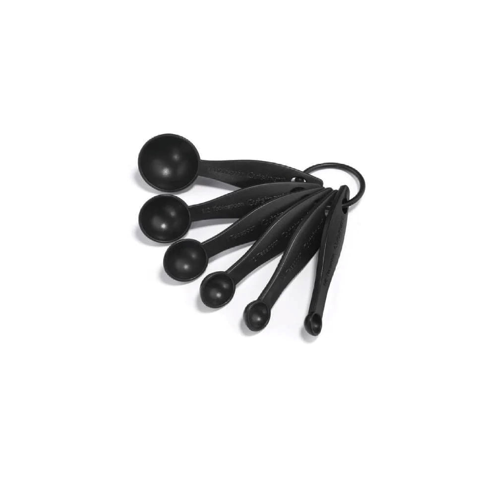 CONJUNTO CUISINART 6 COLHERES DE MEDIÇÃO EM PLÁSTICO PRETO CTG00RMP-320