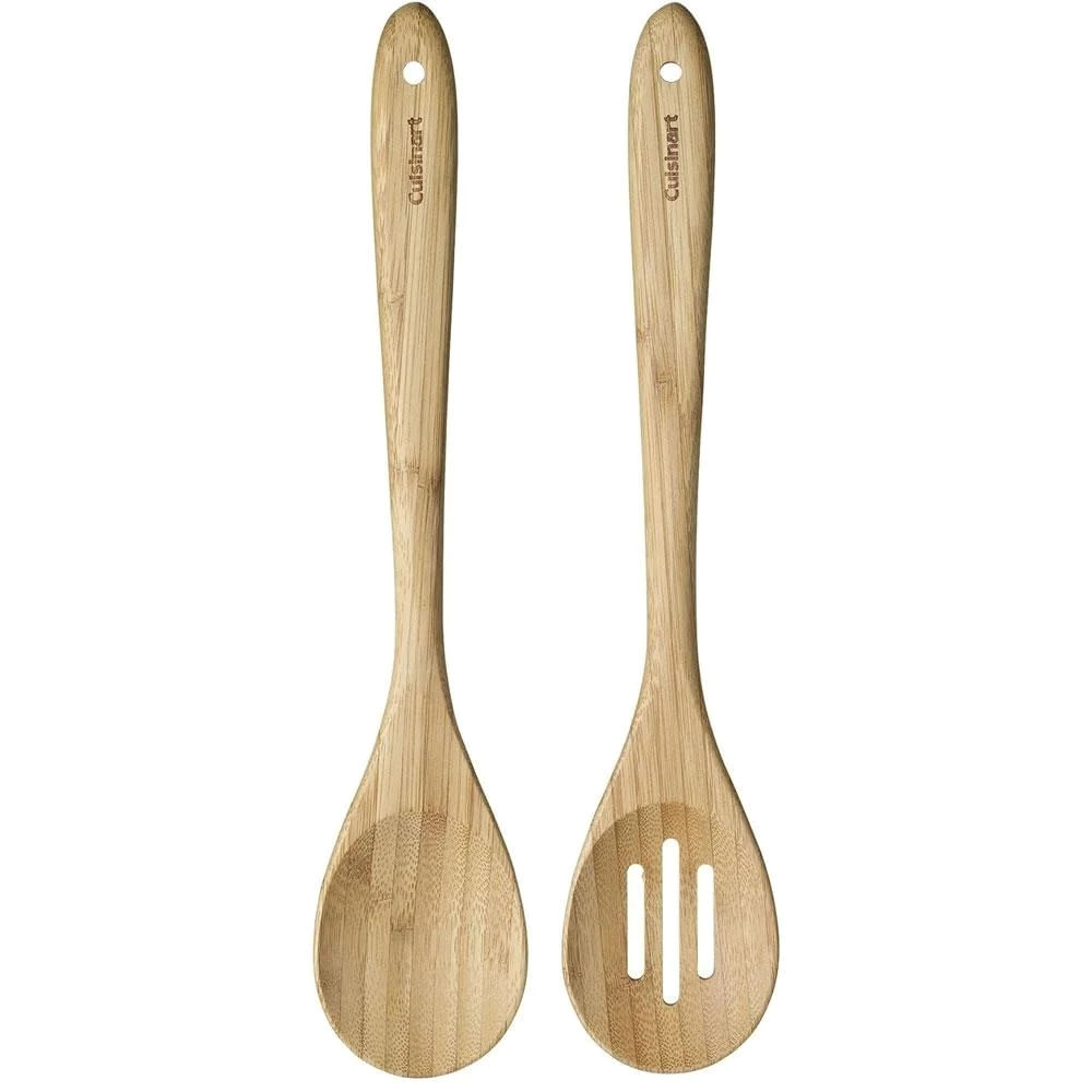 CONJUNTO CUISINART 2 COLHERES PARA COZINHA EM BAMBU SOLIDO CTG-BAM-2SP