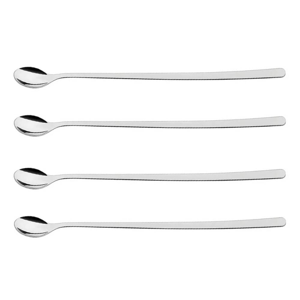 Kit 4 Colheres Bailarina Inox Para Drinks Gin Coquetel Suco 30cm Tramontina Amazonas