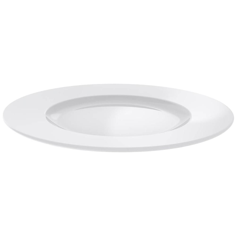 Prato Tramontina Branco Porcelana Raso 28 cm Maria Augusta Avulso