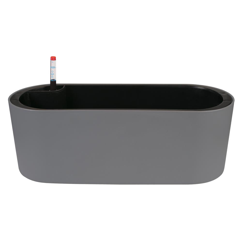 Vaso Jardineira 42cm Cinza