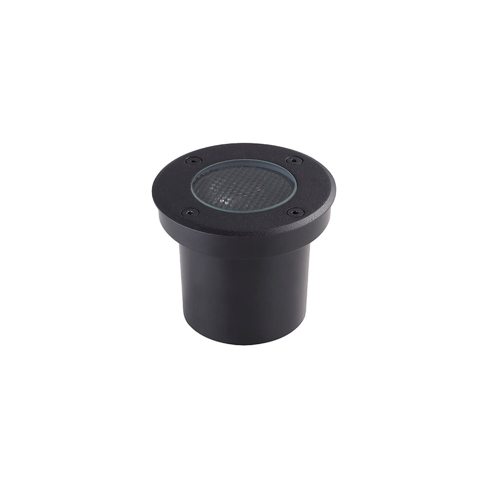 Embutido de Solo Led Nordecor Venna Of 6418 10W 12° Bivolt Preto 3000K Luz Amarela