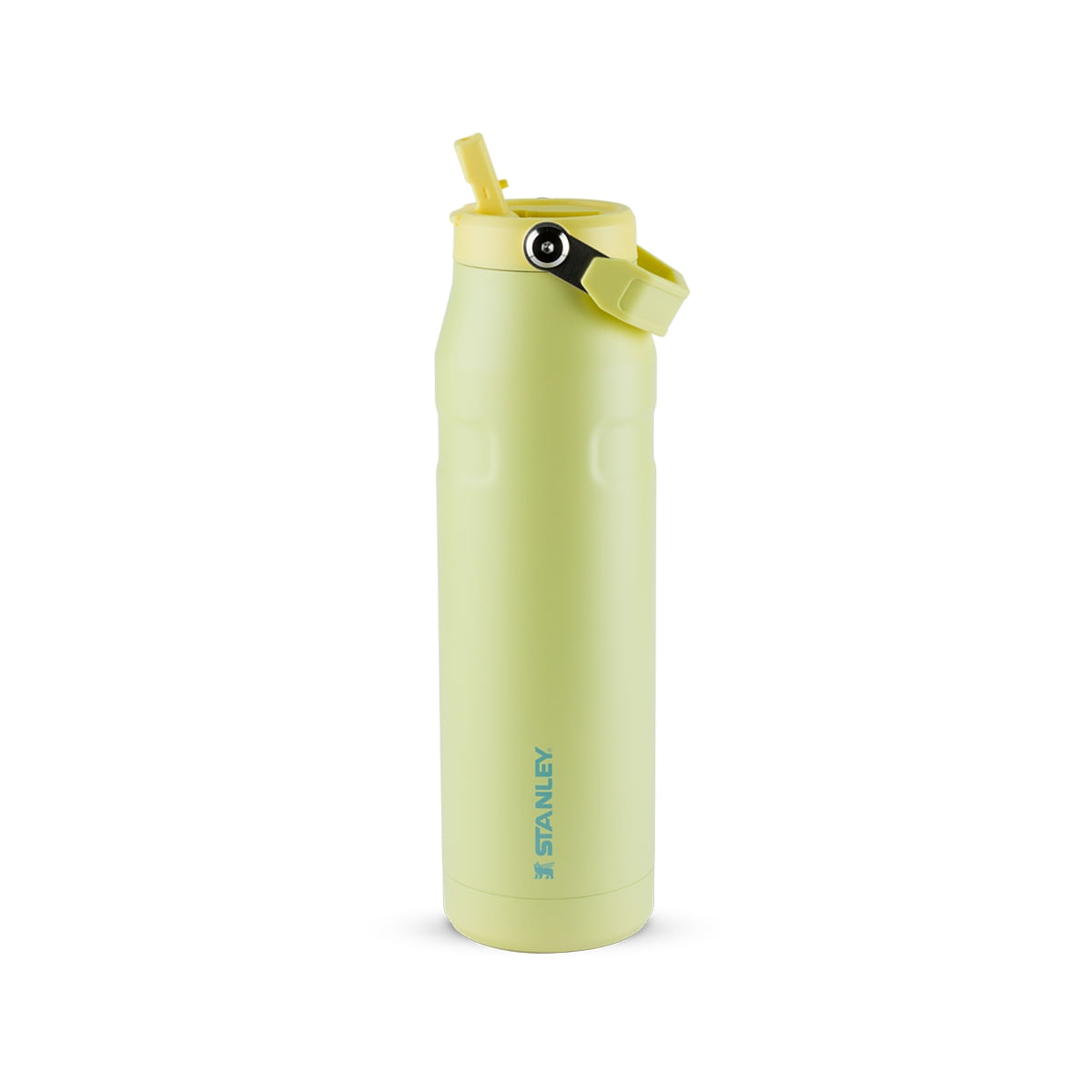 GARRAFA STANLEY TÉRMICA AEROLIGHT ICEFLOW FLIP STRAW 1,1L AMARELO POMELO 08640-00