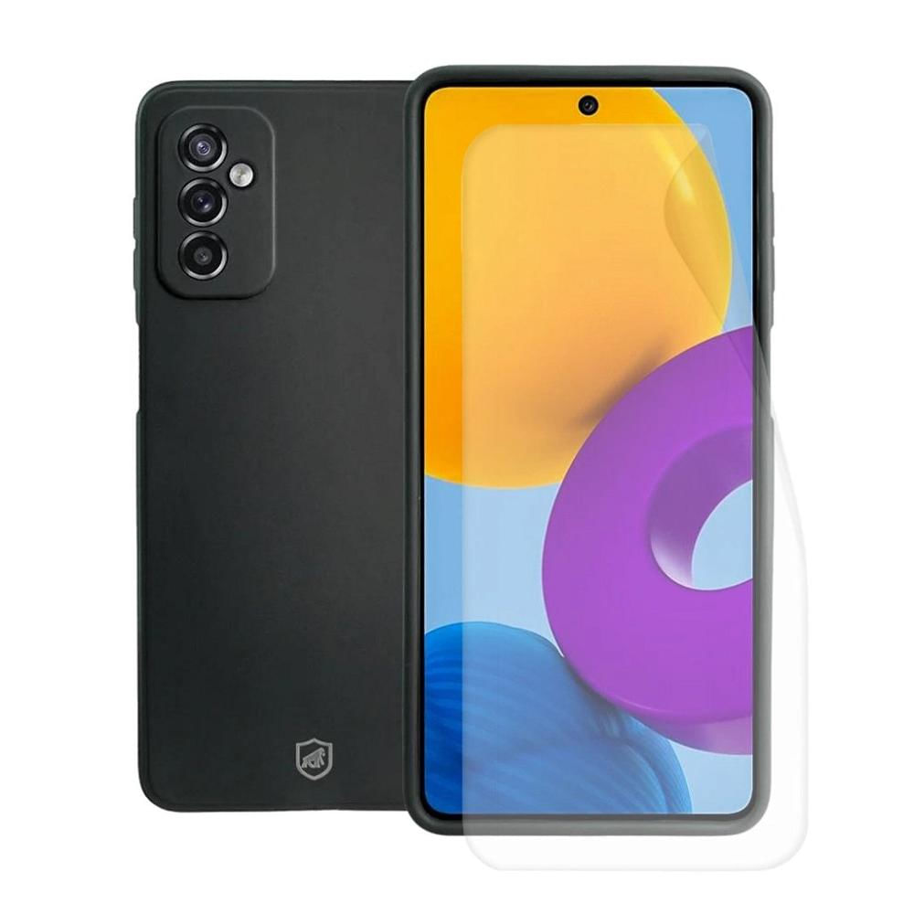 Kit Capa Silicon Veloz e Película Hydrogel HD para Samsung Galaxy M52 - Gshield