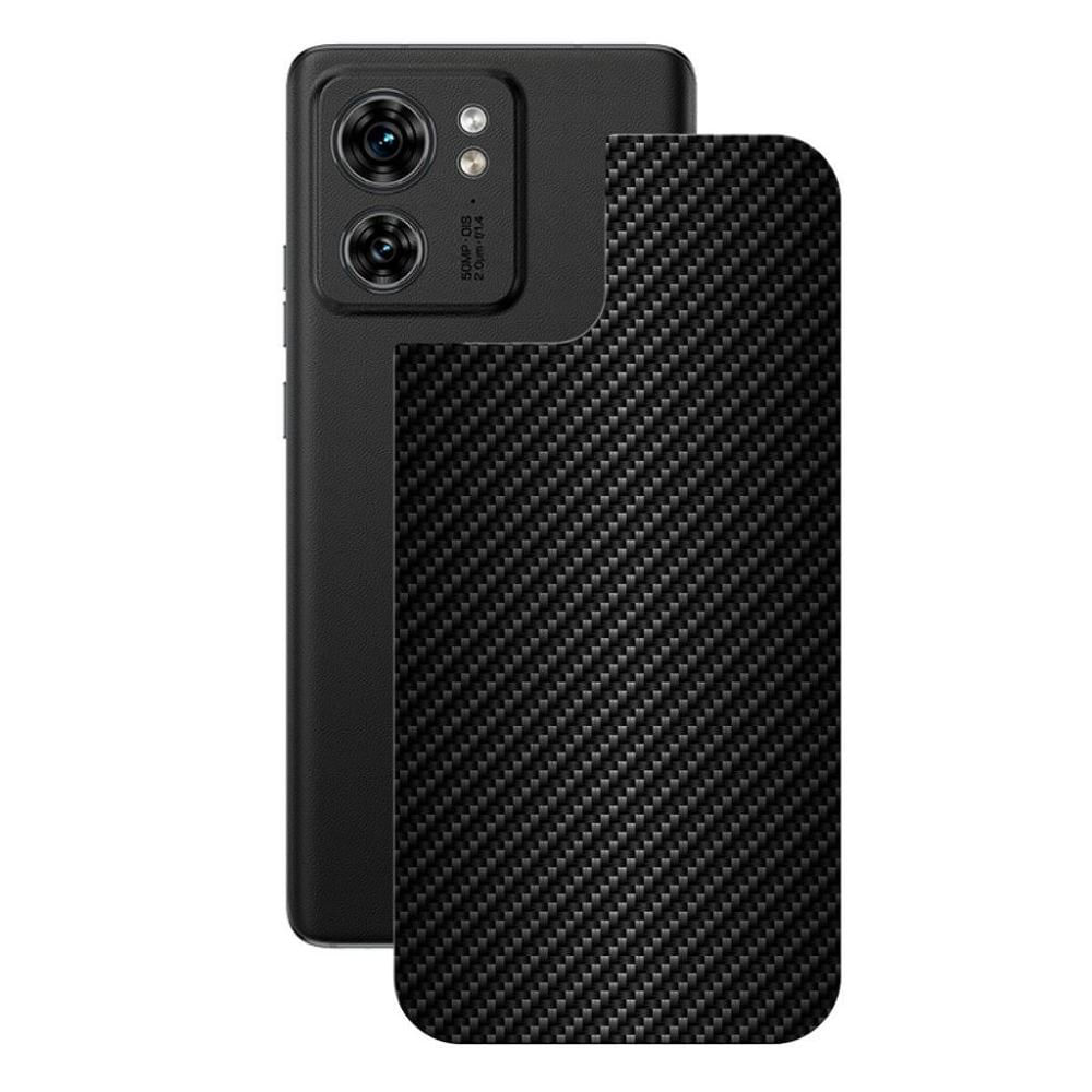 Película MotorolaEdge40-Traseira Fibra Carbono Preta-Gshield