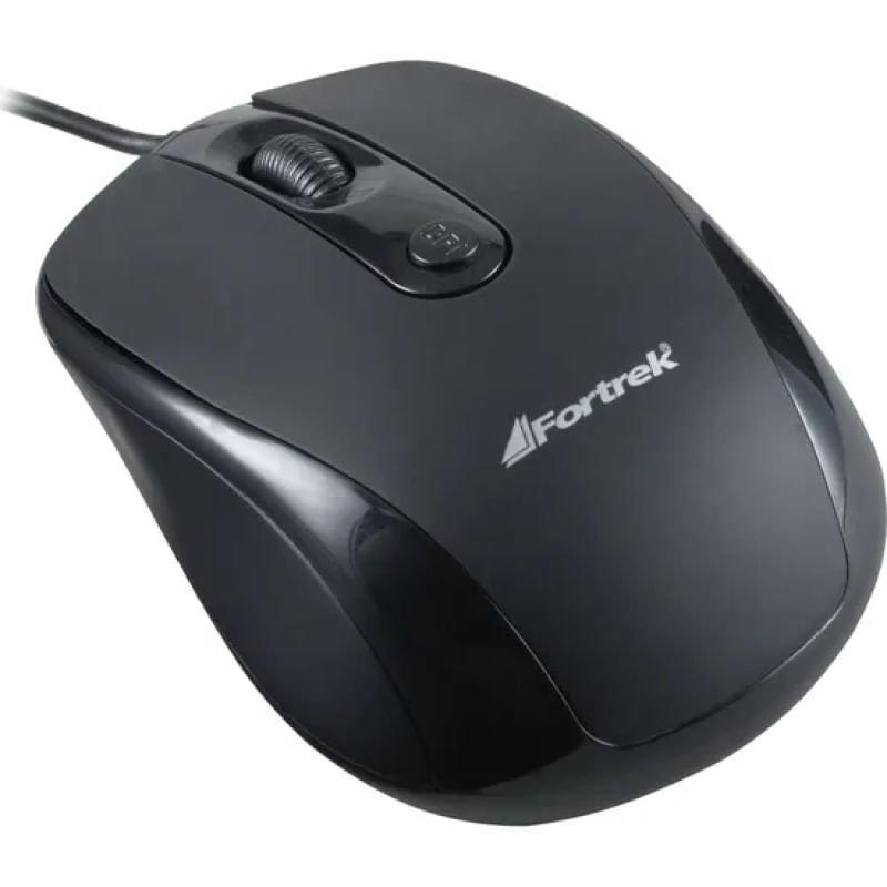 Mouse Fortrek OM103BK USB 2400 Dpi Preto