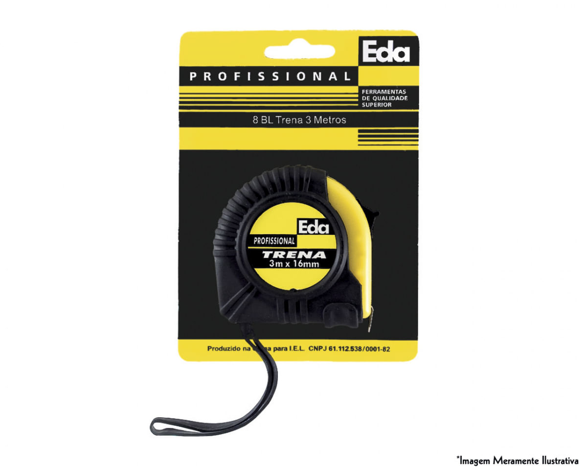Trena Emb Prof 10Mx25Mm Importada Blister