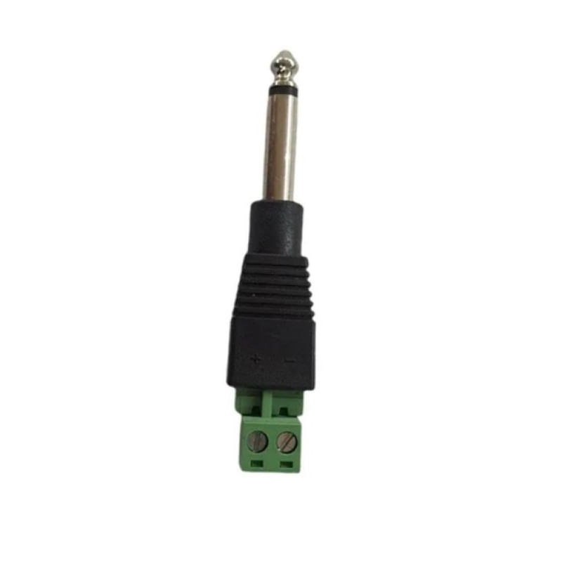 Conector P10 Mono Parafusada