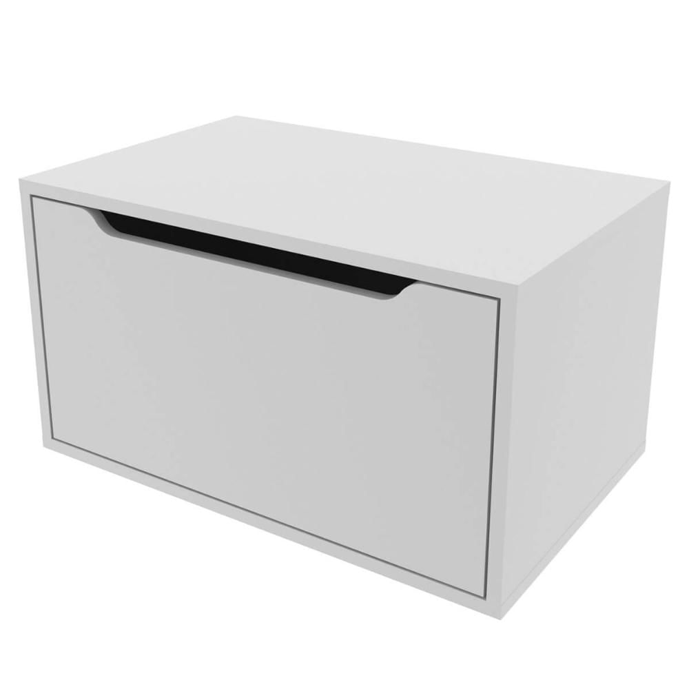 Balcão Gabinete com 1 Porta Branco para Banheiro 60cm Tecnomobili BN3646