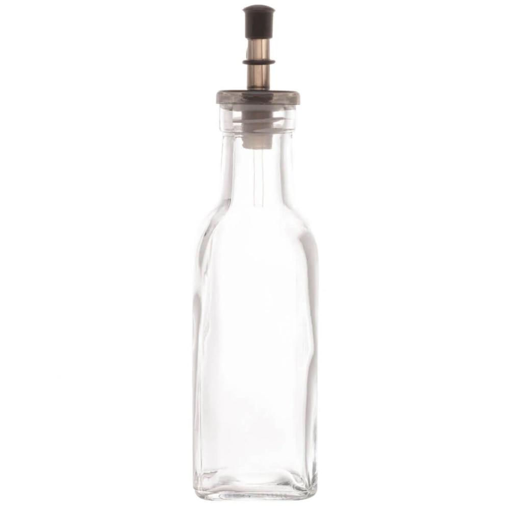 24 Garrafas Porta Azeite ou Vinagre 200ml com Dosador Restau