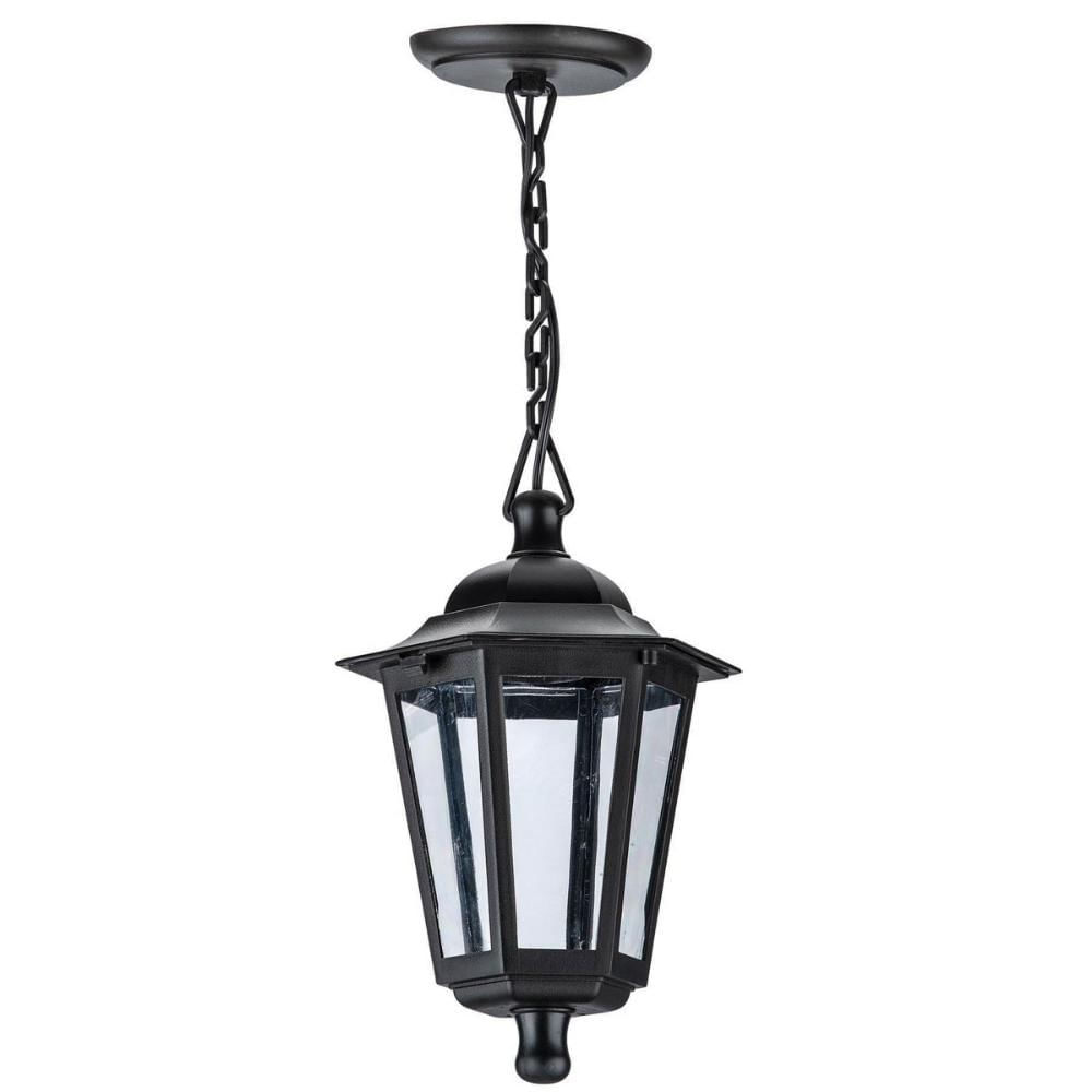 Pendente Grego Externo Luminária 18x58cm Bivolt Preto Dital Termoplástico