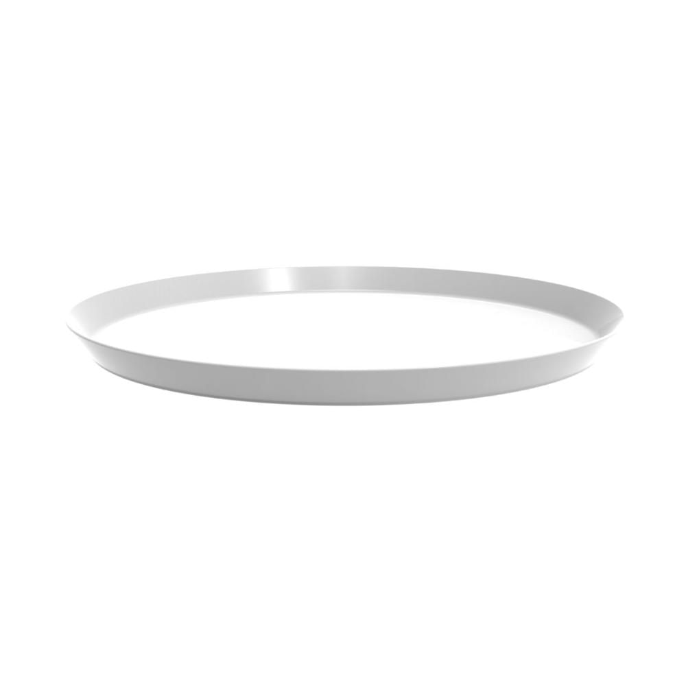 Bandeja Bubble Redonda Crippa 34 Cm Diâmetro Branca