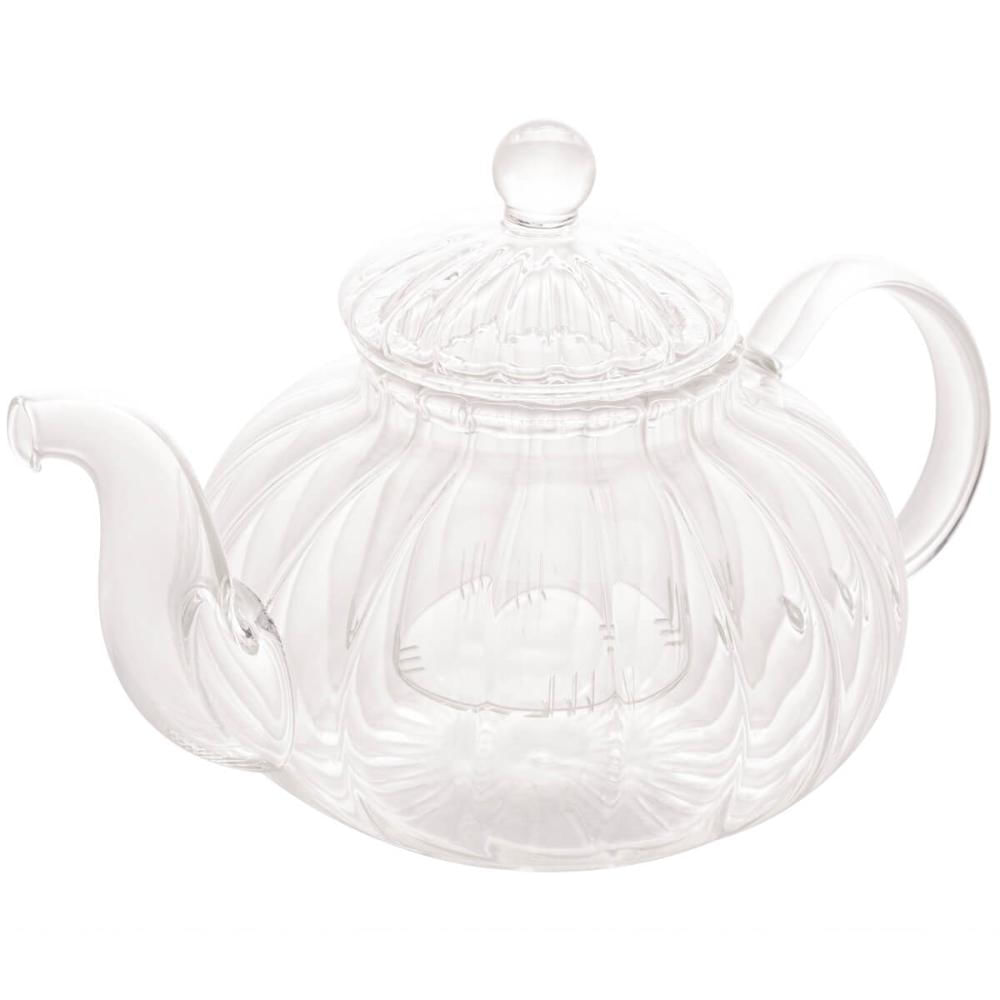 Chaleira de Vidro Borossilicato com Infusor de Chá Lyor 800ml Classic Resistente ao Calor
