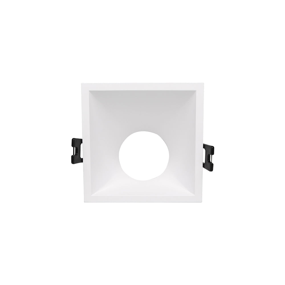 Spot de Embutir Angular Taschibra Piazza MR16 GU10 Quadrado Bivolt