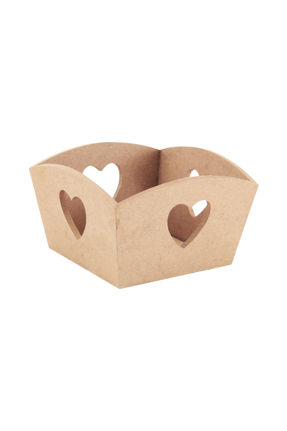 Cesta Mdf Le Coração 14x14x8cm