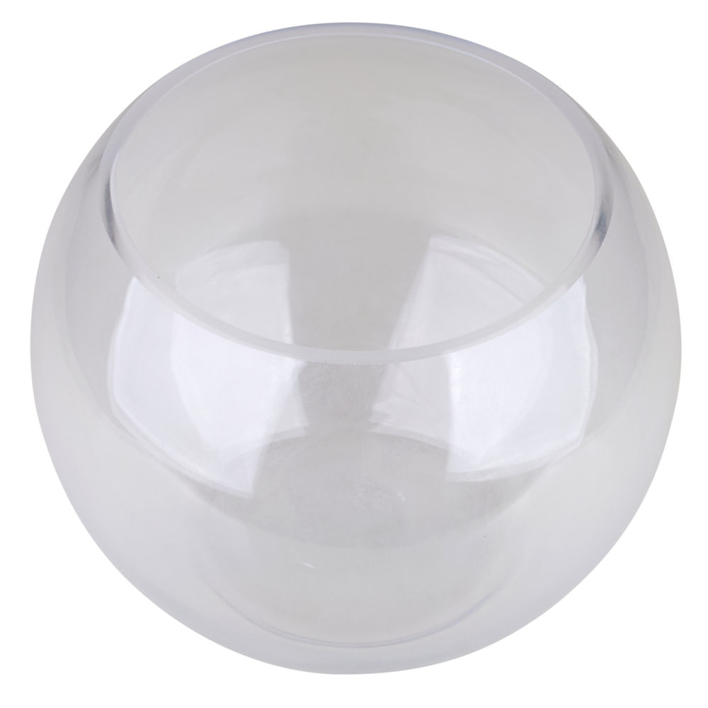 Vaso de Vidro Cazza Ball 21cm