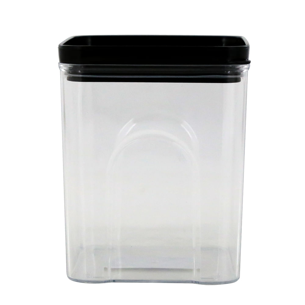 Pote Acrílico Hermético Retangular Le Incolor 900ml