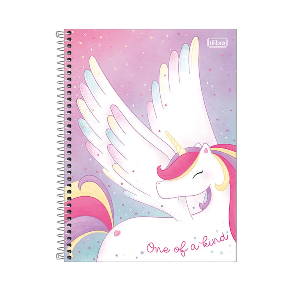 Caderno Universitário Tilibra Espiral Capa Dura Blink 10 Matérias Capas Diversas - Item Sortido