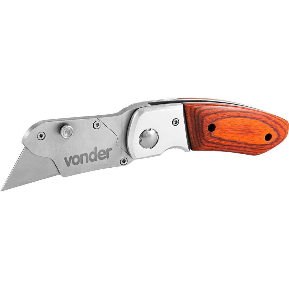 Estilete trapezoidal dobrável 150 mm VONDER