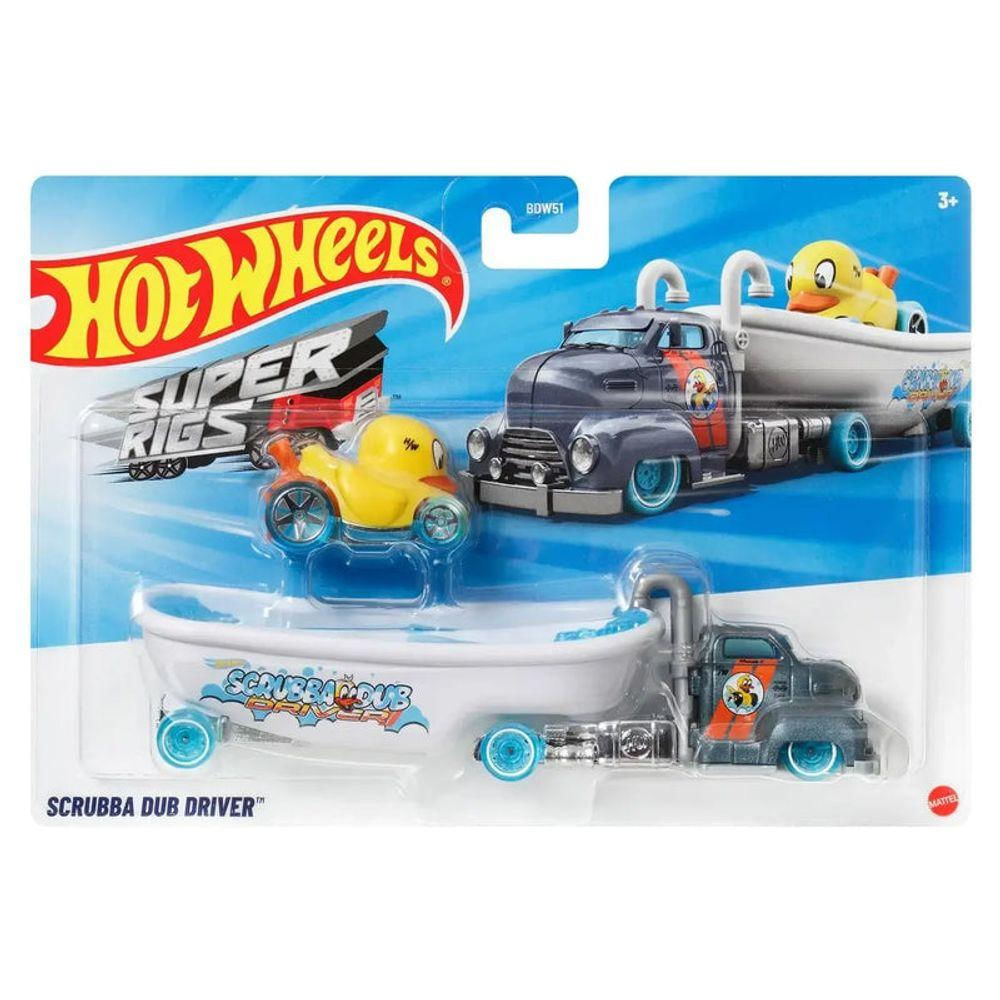 Hot Wheels Caminhão Scrubba Dub Driver - Mattel