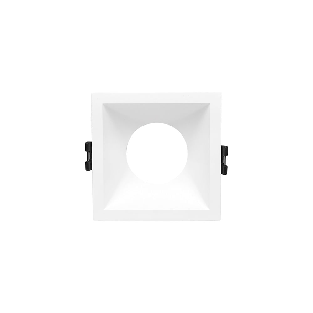 Spot de Embutir Recuado Taschibra Piazza MR16 GU10 Quadrado Bivolt