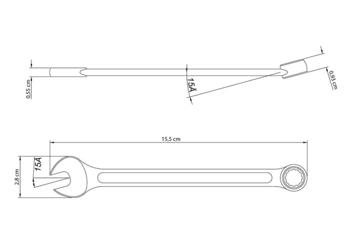 Chave Combinada 12 mm Tramontina