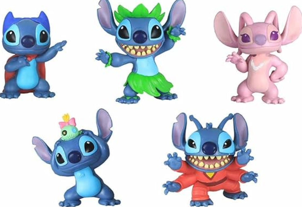 Set 5 Figuras 3" Stitch Sunny 3991