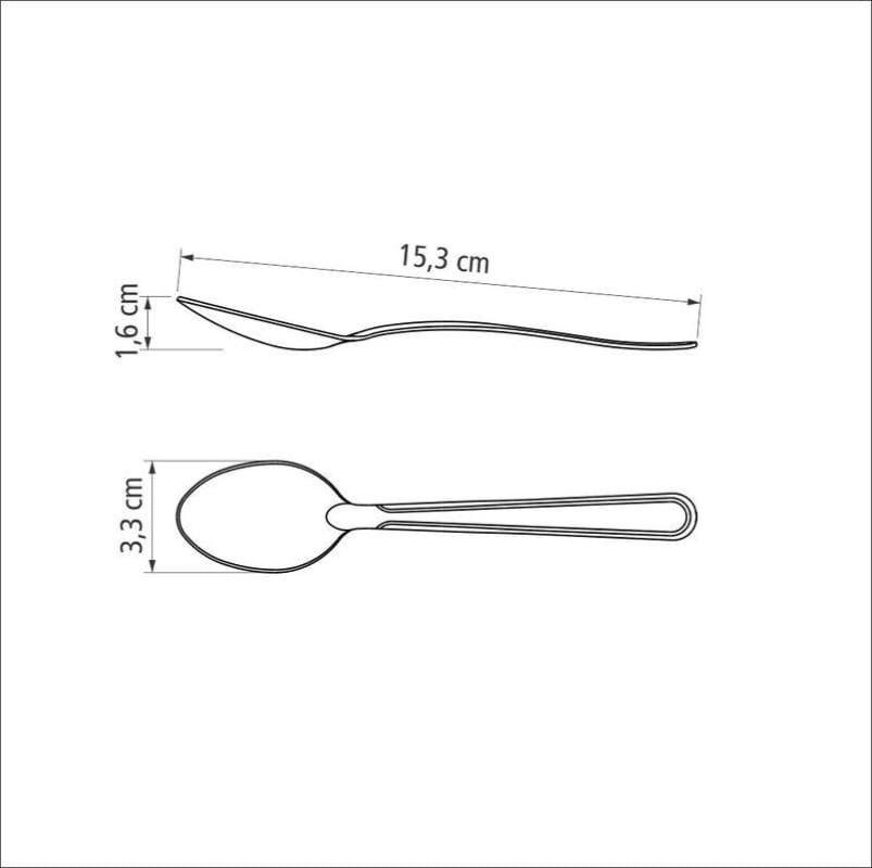 Colher para sobremesa Inox Buzios Tramontina