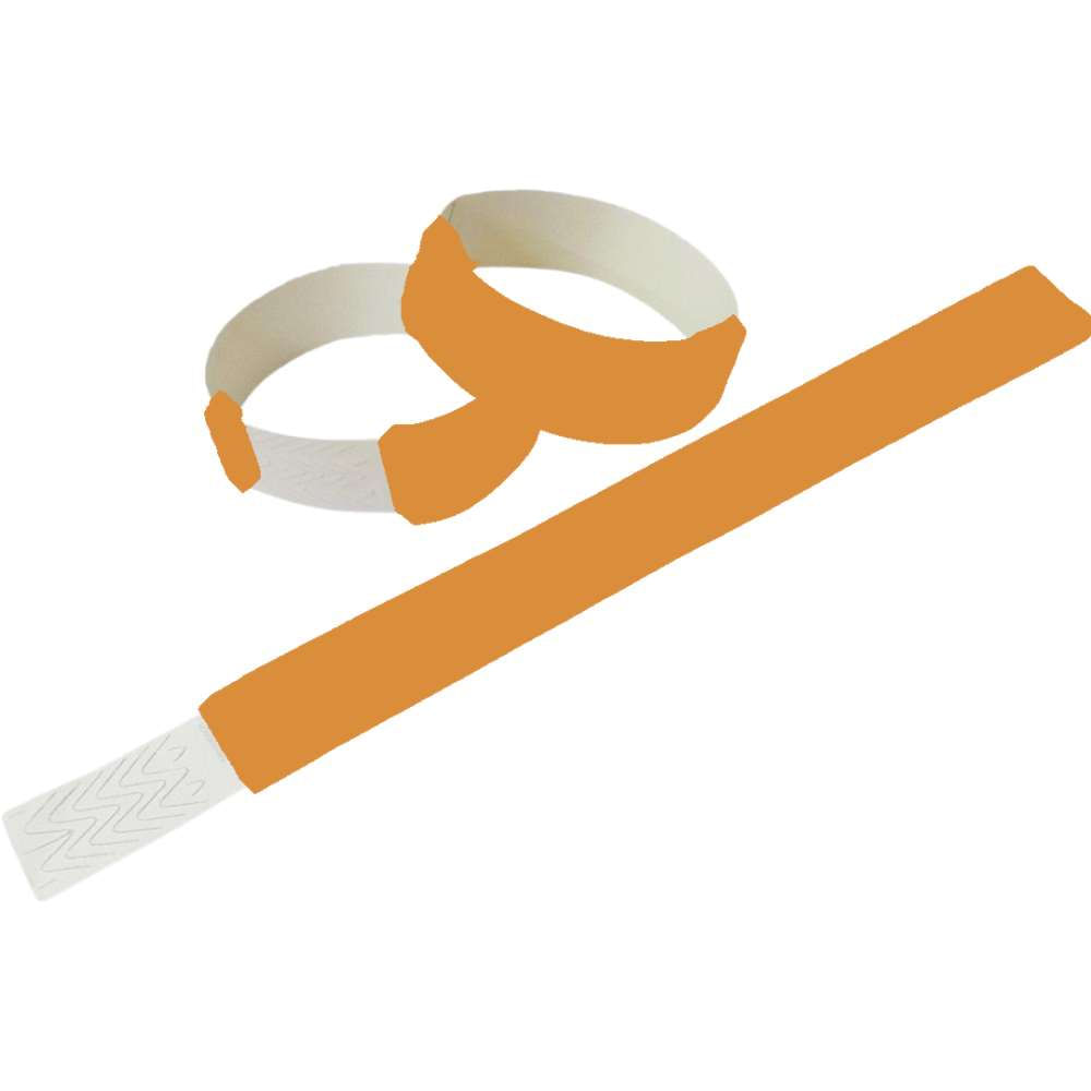 500 Pulseira de segurança cor Laranja claro Laser Pro