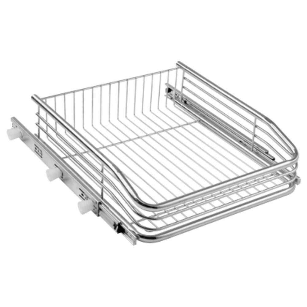 Gaveta Aramada Deslizante 470mm com Trilho Corrediça Multiuso Fruteira Cozinha