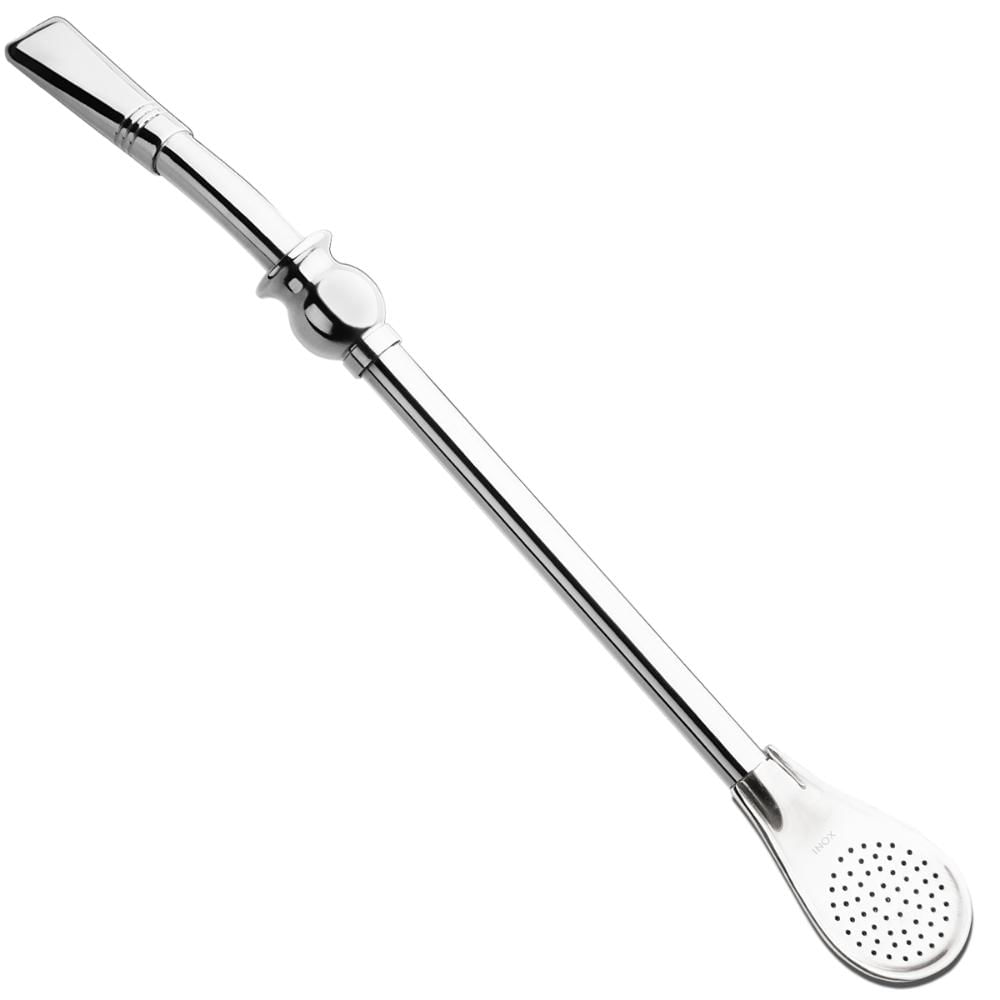 Bomba Aço Inox Anel De Cuia 19cm Sem Rosca Bojo Pera Mate