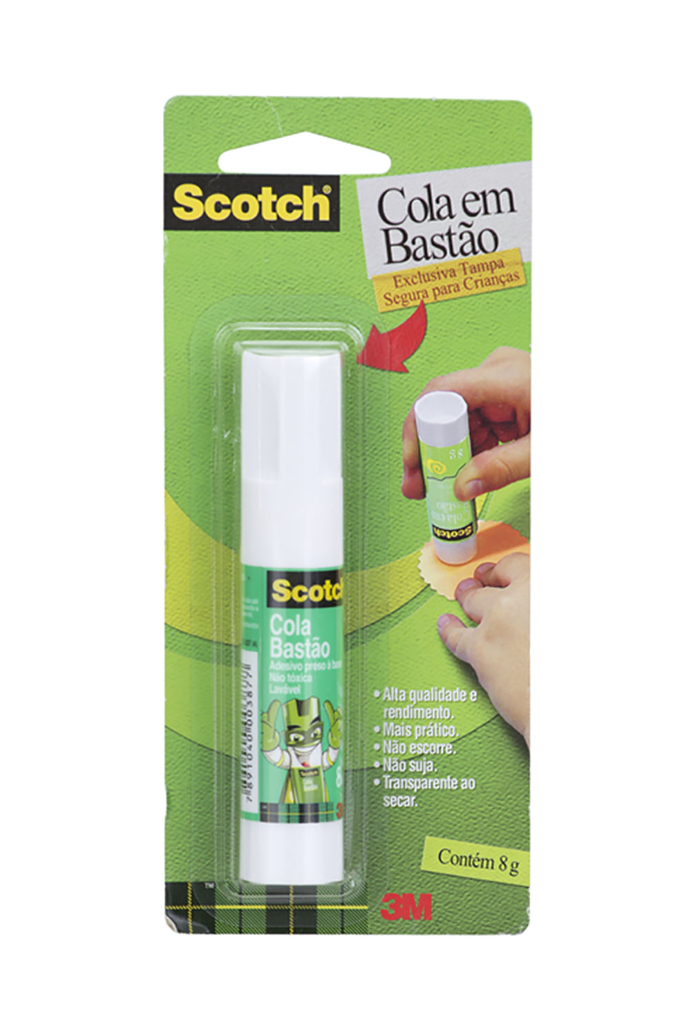 Cola Bastão Scotch 8g
