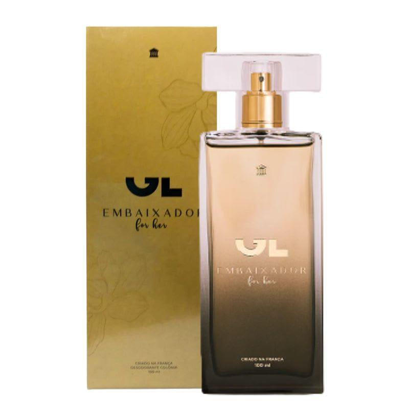 Perfume Gustavo Lima Gl Embaixador Deo Colônia Feminino