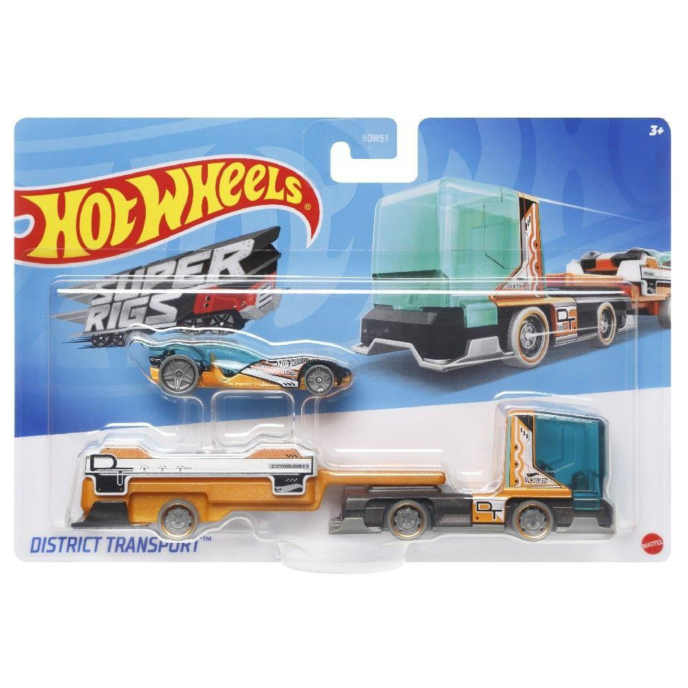 Hot Wheels Caminhão District Transport - Mattel