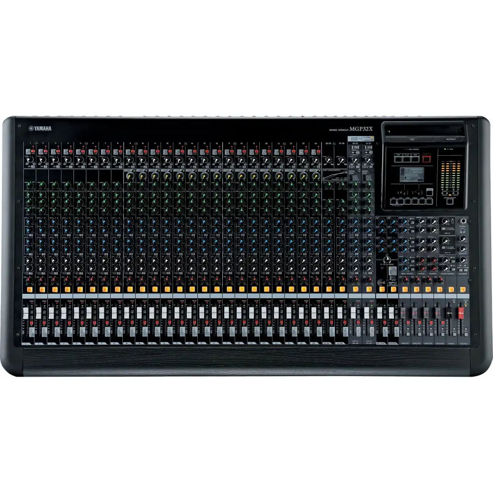 Mesa de Som Analógica MGP 32X Preta 32 Canais Yamaha