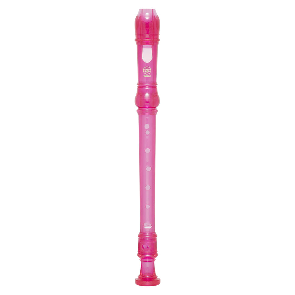 Flauta Doce Soprano Germânica Em C YRS-20G Rosa Yamaha