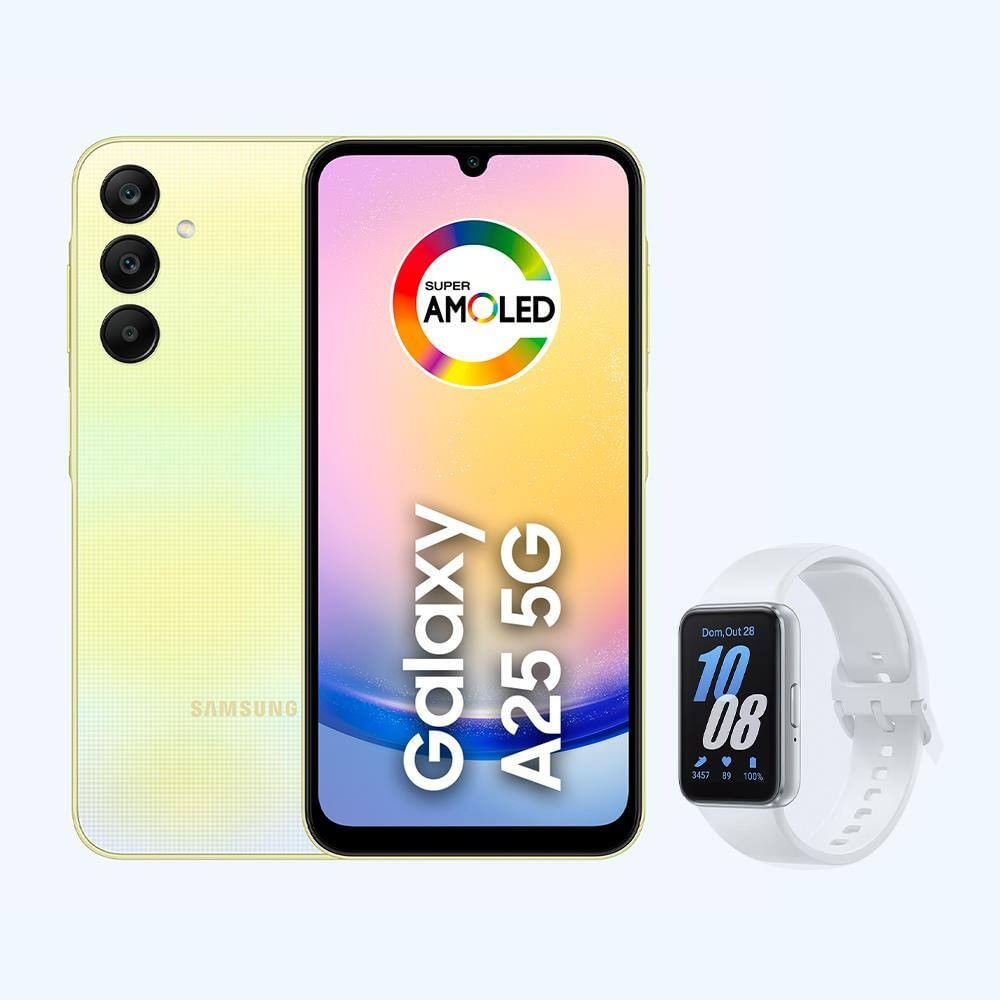 Smartphone Samsung Galaxy A25 5G + Smartband Samsung Galaxy Fit 3
