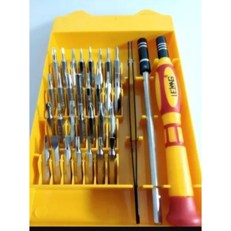 Kit Ferramentas 45 Em 1 Jogo Chaves Reparo Celular Notebook