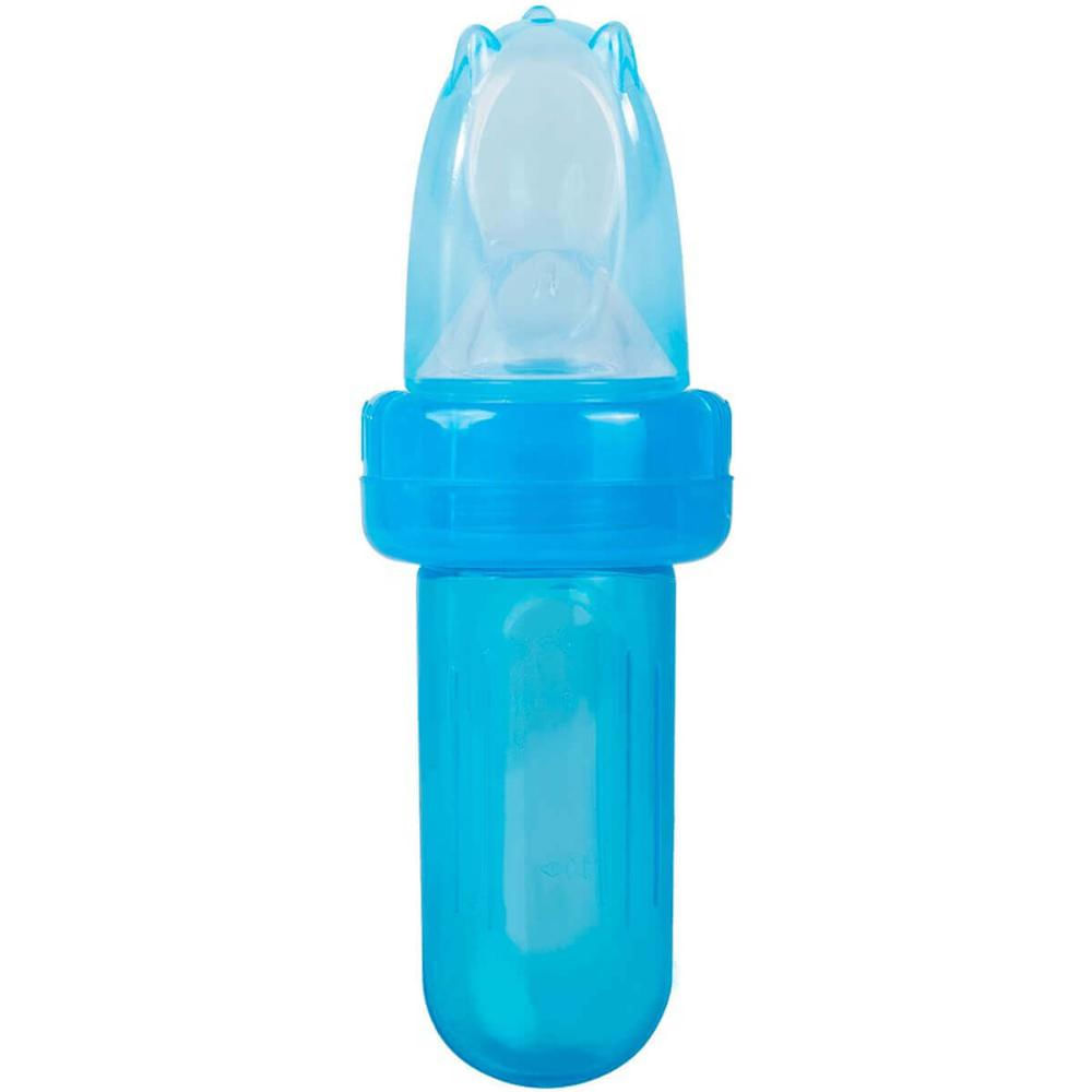 Chupeta Para Frutas Com Colher Dosadora E Bico Sugador Porta Frutinha Buba