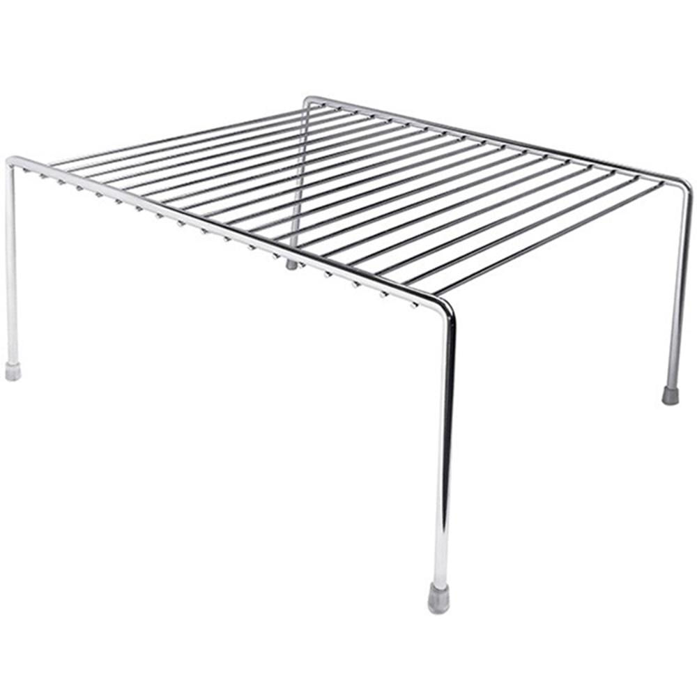 4 Organizador Médio Armário Bancada Prateleira Aramado 30cm